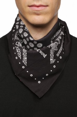 Patterned scarf, zdjęcie 2 Patterned scarf od Palm Angels